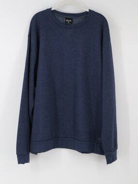 Zelos Crewneck Sweatshirt Size 2XL Navy Heathered Blue NWT
